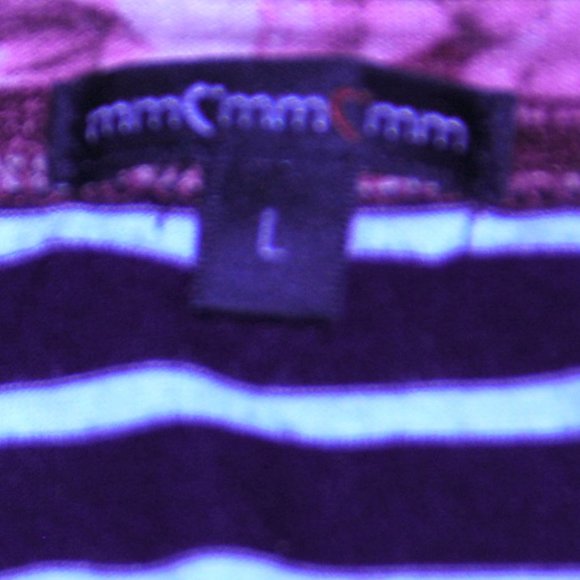 Floral Sleeve Striped Baseball Tee - Picture 5 of 5